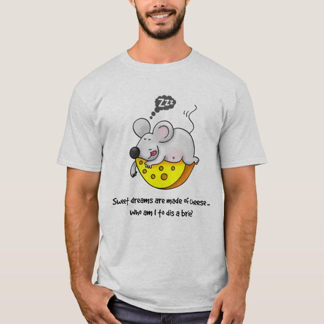 Söta drömmar är tillverkade av ostsött cute Snorin T Shirt (Framsida)