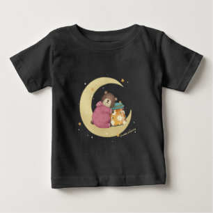 Söta drömmar: Bear & honey Illustration T Shirt
