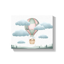 Söta Drömmar Dammet Grönt Björn Varmluftsballong K