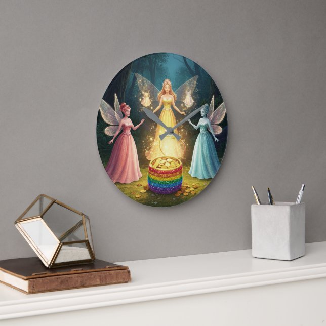 Söta Drömmar Fe Bröllopsdusch  Stor Klocka (Kontor)