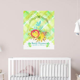 Söta Drömmar Lejon Poster