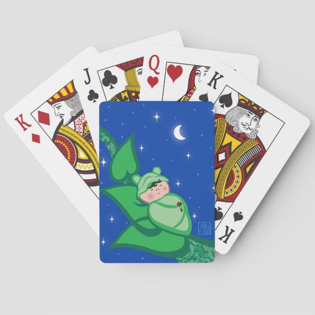 Söta drömmar, lilla Baby Casinokort (Baksidan)