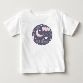 Söta Drömmar Måne Baby Flicka T Shirt