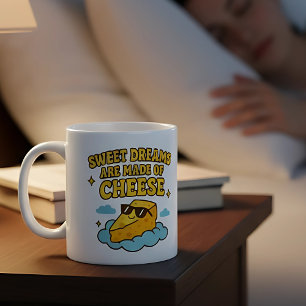 Söta drömmar om Cheesy-gåva från Cheese älskare Kaffemugg