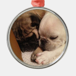 Söta drömmar på julafton julgransprydnad metall