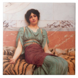 Söta drömmar (vackra romerska kvinnor på tigerskal kakelplatta