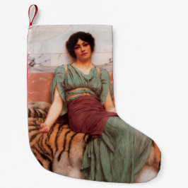 Söta drömmar (vackra romerska kvinnor på tigerskal liten julstrumpa