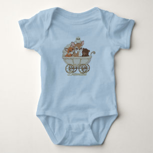 Söta Drömvärldens Skogsdjur Baby Räv, Hjort T Shirt