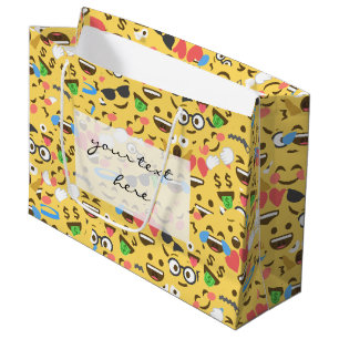 söta emoji kärlek hör kyss skratta mönster