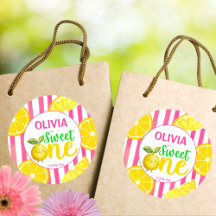 Söta en rosa lemonad födelsedagsfest