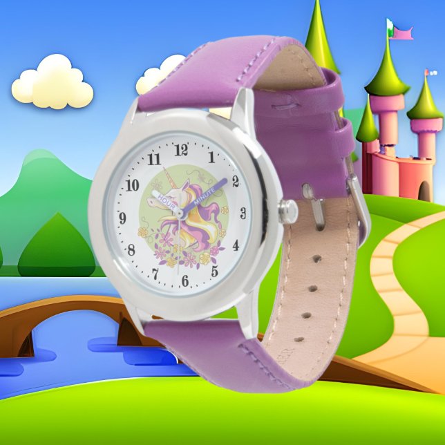 Söta fantasi Unicorn-tjejer Armbandsur (Skapare uppladdad)