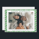 Söta fantasifulla gröna lila former Anpassad bild Julkort<br><div class="desc">Söta fantasifulla gröna och lila former Anpassad bild Julkort</div>