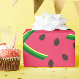 Söta fantasifulla vattenmelonsskivor Mönster  Presentpapper