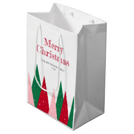 Söta färgglada julgranar moderna