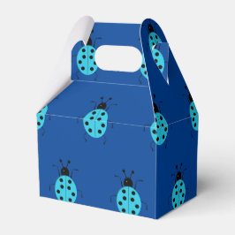 Söta färgglada nyckelpigor, turamulett presentaskar