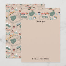 Söta färgglada tåg på järnvägsspår Barnmönster