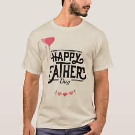 Söta Fars Dag Citat Grafiska Hjärtan Hänger T Shirt