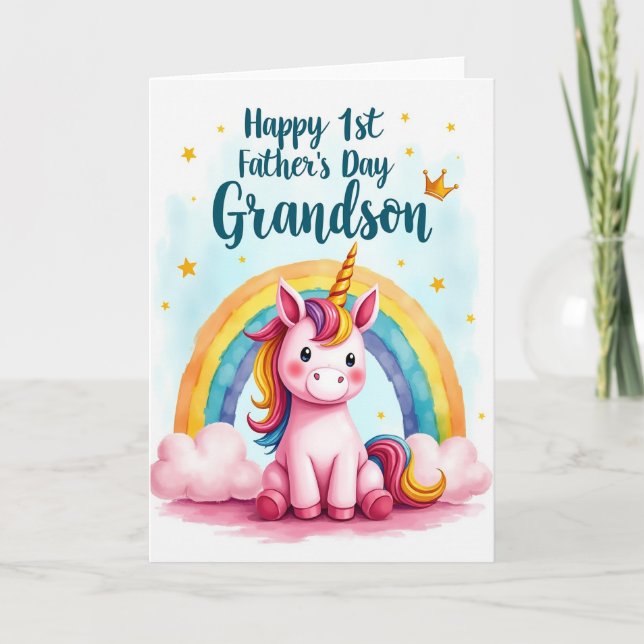 Söta Fars dag Mythiska Kort (Framsida)