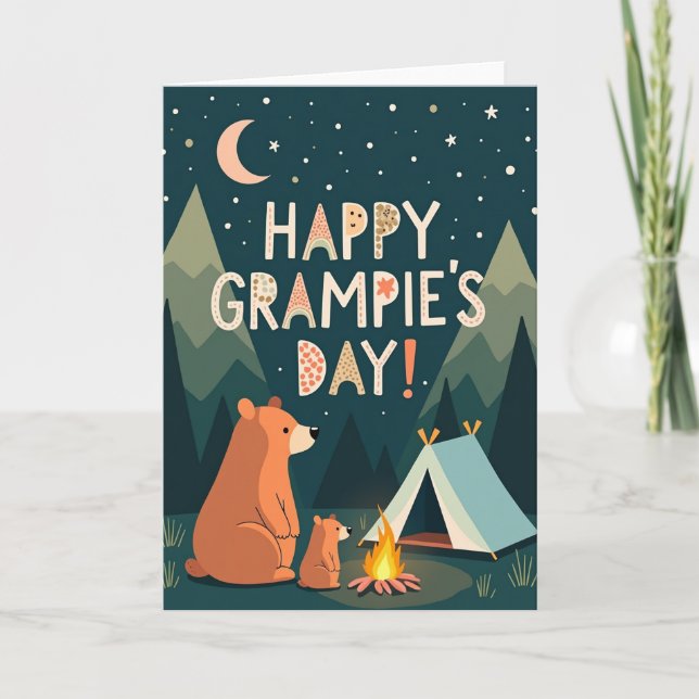 Söta Fars dag Natt Kort (Framsida)