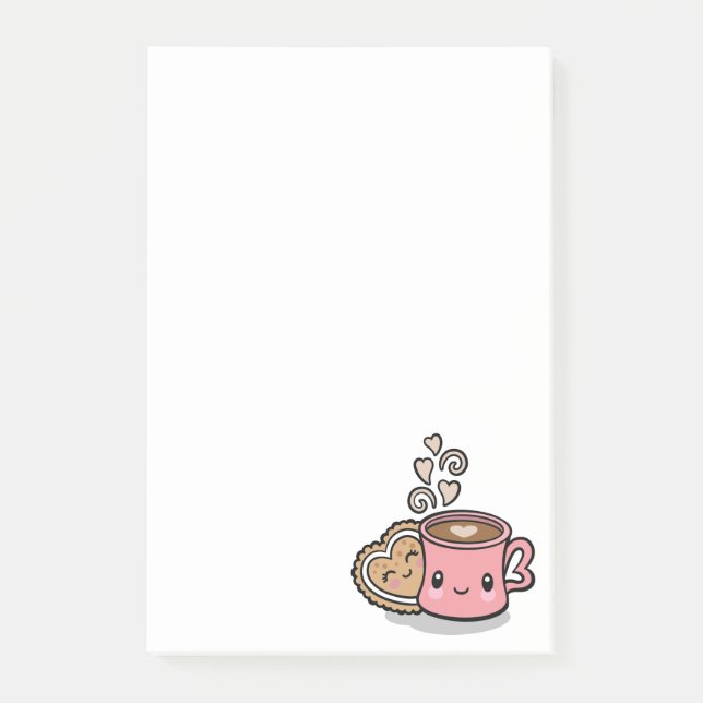 Söta fester noterar post-it block (Framsida)