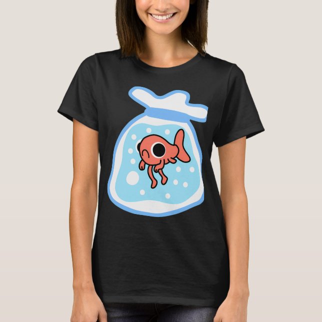 Söta fiskar t shirt (Framsida)