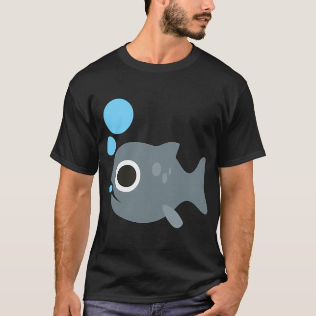 Söta fiskar, vilda djur t shirt (Framsida)