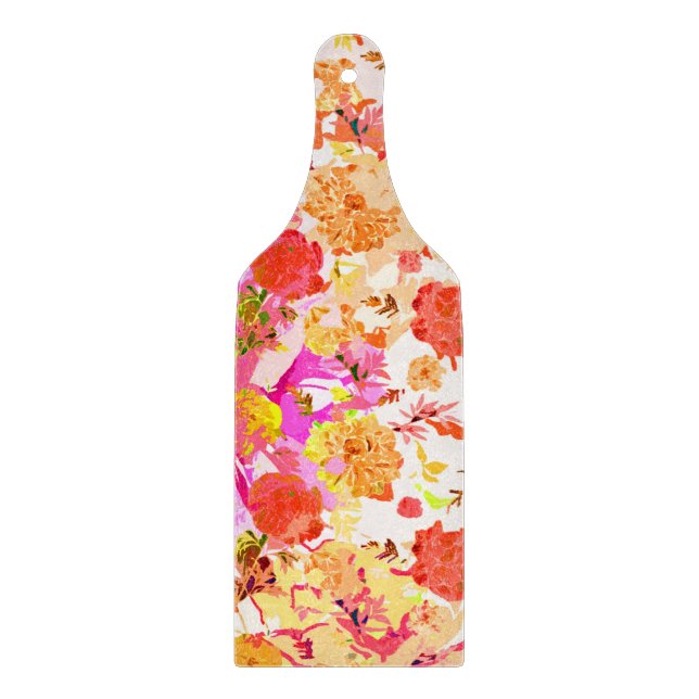 Söta flickiga blommönster (Framsidan)