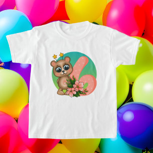 Söta flickor, sex födelsedag, T-Shirt
