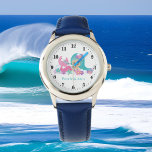 Söta flickors strand sjöjungfru lägg till namn Wat Armbandsur<br><div class="desc">Söta flickors strand sjöjungfru lägg till namn Watch</div>