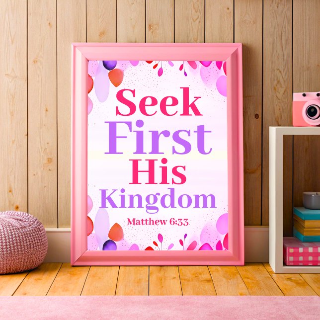 Söta först Hans KUND Boho Christian Tonåring Girl Poster (Skapare uppladdad)