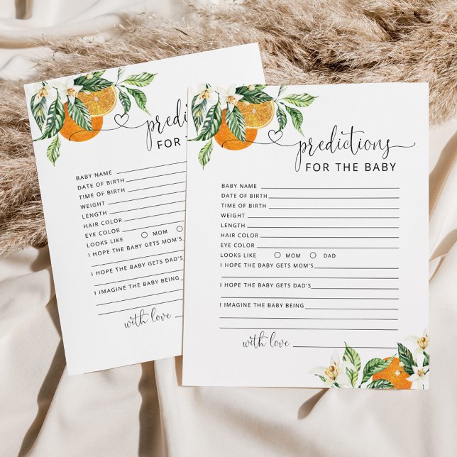 Söta förutsägelser för bebisen (Skapare uppladdad)