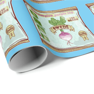 Söta frön presentpapper