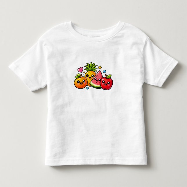 Söta Frukter Y2K Barn T-Shirt (Framsida)