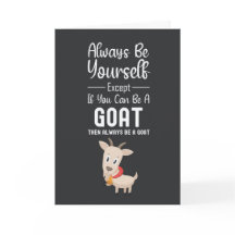 Söta getkort Bondgårdsdjur Glad för barn