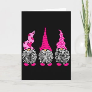Söta Gnomes Hjärta Roligt Alla Hjärtans Dag Par Ma Kort