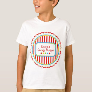 Söta godiscirkusrandar tee shirt