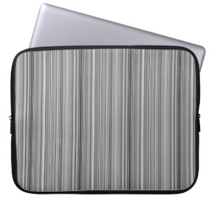 Söta grå ränder laptop fodral