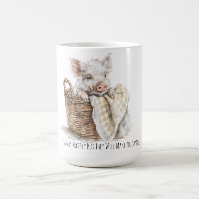 Söta grisar kanske inte kan flyga men de får dig a kaffemugg (Center)