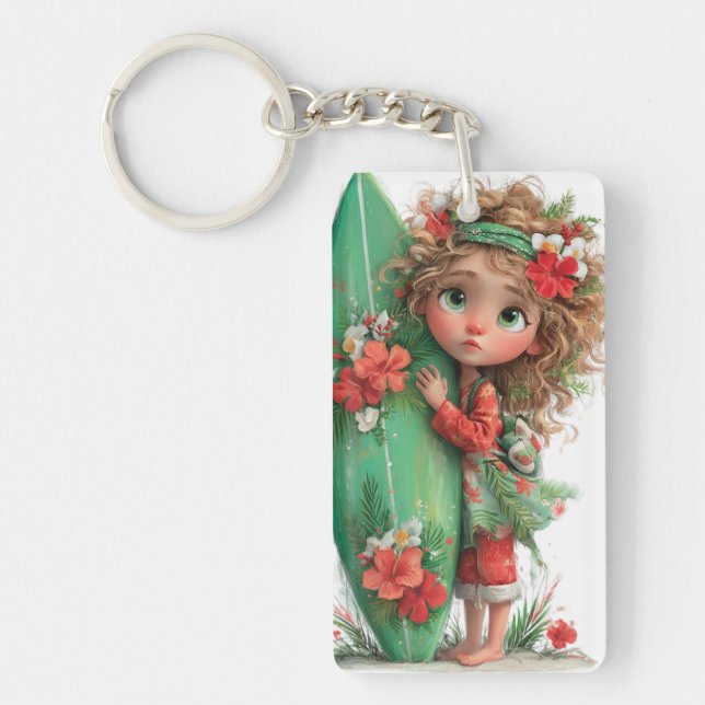 SÖTA GRÖNA & RÖDA WHIMSISKA SOMMARFLICKOR (Framsidan)