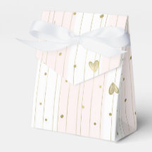 Söta guld- och rosa hjärtan