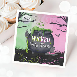 Söta Halloween Baby Shower Servetter