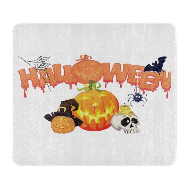 Söta Halloween-dekorationer (Framsidan)