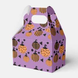 Söta Halloween Geometriska Konfetti Pumpa Presentaskar