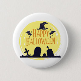 Söta Halloween-knappar & Spännen Spöken, Pumpa Knapp
