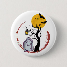 Söta Halloween-knappar & stift Spöken, Pumpa Knapp