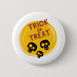 Söta Halloween-knappar & stift Spöken, Pumpa Knapp