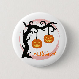 Söta Halloween-knappar & stift Spöken, Pumpa Knapp