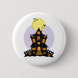 Söta Halloween-knappar & stift Spöken, Pumpa Knapp