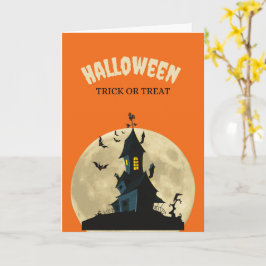 Söta Halloween-kort Spöken, Pumpa Kort