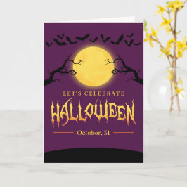 Söta Halloween-kort Spöken, Pumpa Kort